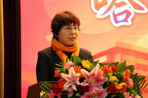 U8国际官网经理栾非时代表公司致欢迎词